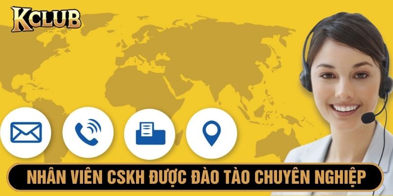 Đội ngũ nhân viên được đào tạo qua 8 khóa học chuyên sâu