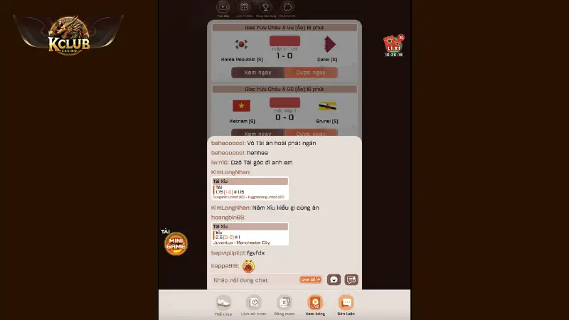 Các bước tham gia thể thao KCLUB nhanh chóng